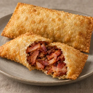 Pastel de Bacon — imagem ilustrativa; Bacon